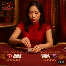 BassBet - Live Baccarat - Élégance des salons privés