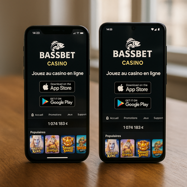 BassBet - Application Mobile - Navigateur Web